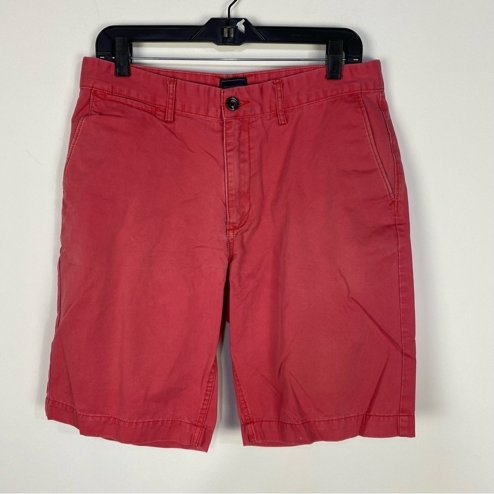 Gap Khaki pink red chino shorts